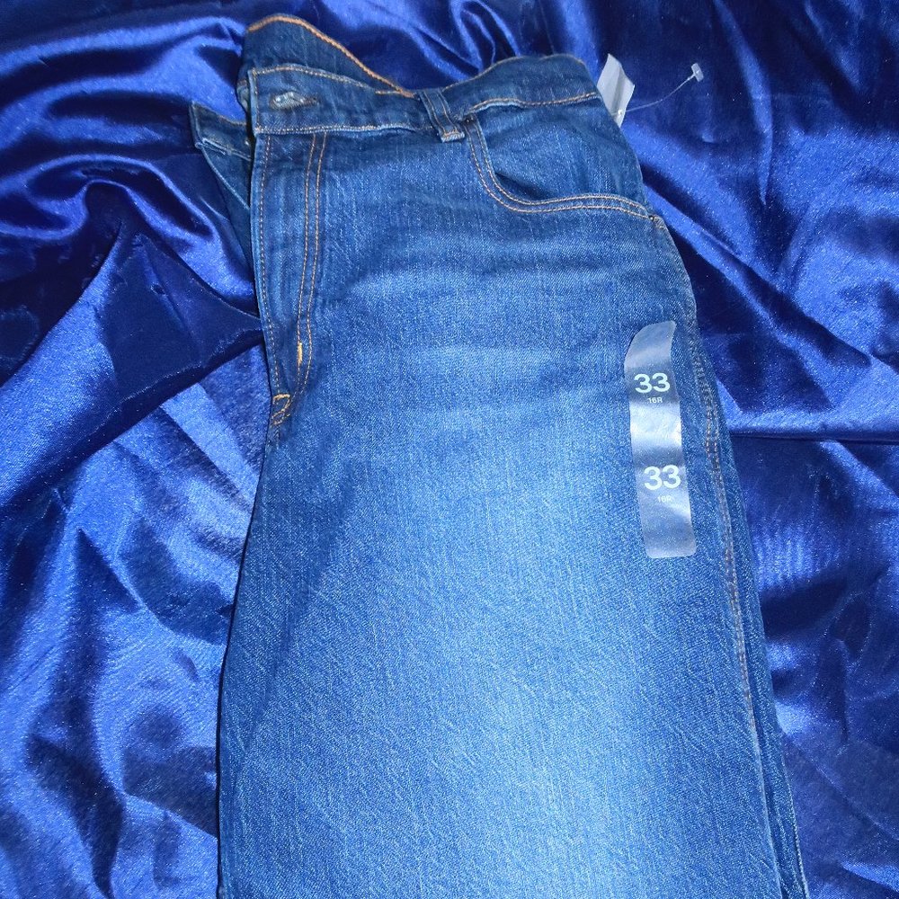 GAP Dark Denim Vintage Flare High-Rise Jeans (Sz. 33/16R)